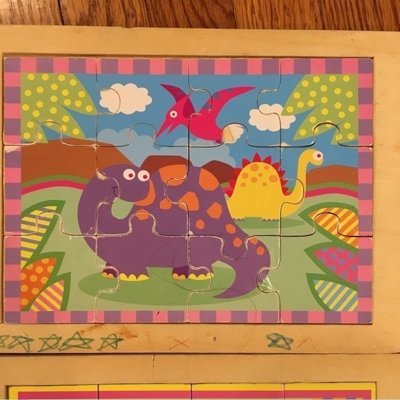 Creative Wood Wood Puzzle 4 Pack Wooden Puzzles Set - Picture 7 of 13